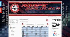 Desktop Screenshot of agapebialoleka.waw.pl
